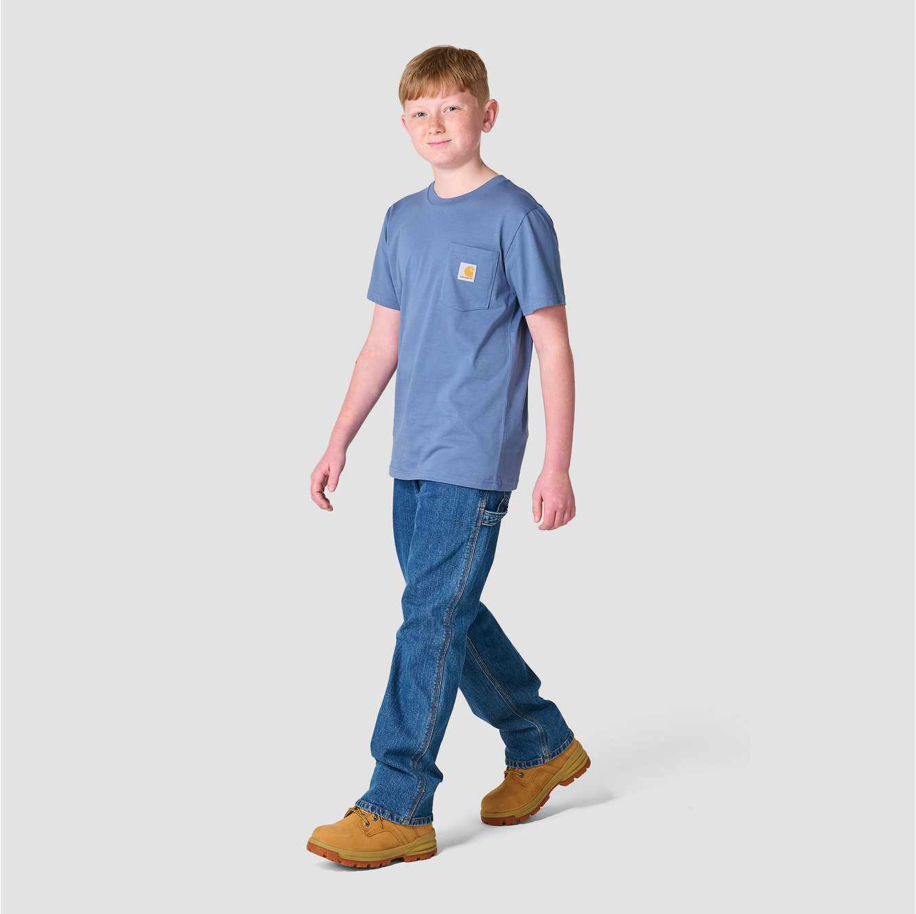 Boys' Short Sleeve Pocket T-Shirt (Toddler/Child/Youth)