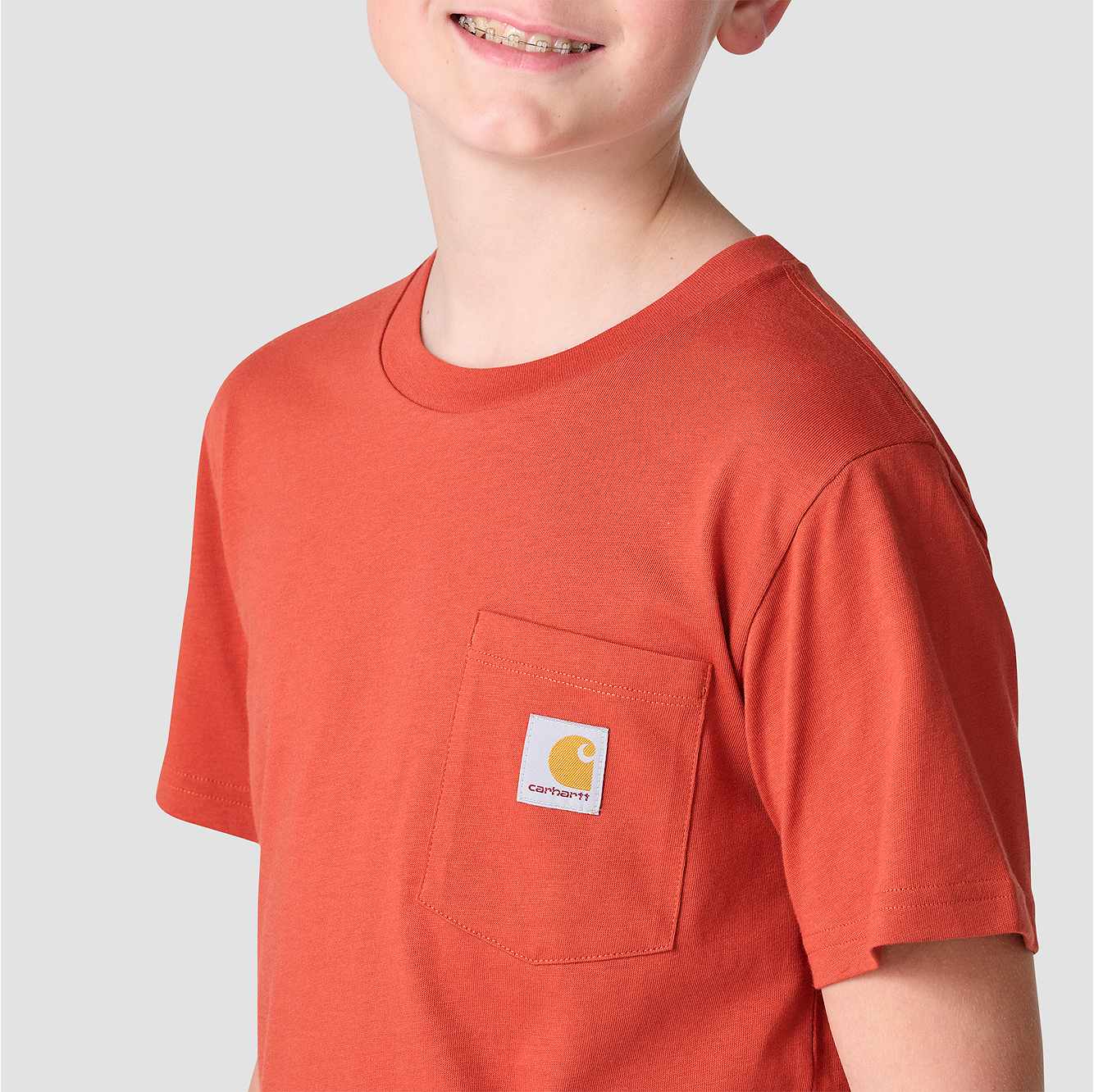 Boys' Short Sleeve Pocket T-Shirt (Toddler/Child/Youth)