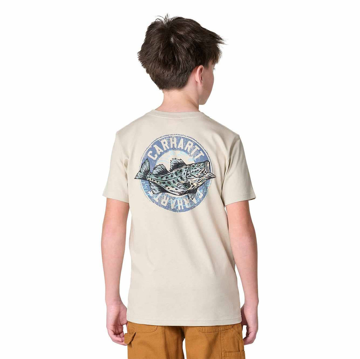 Boys' Short Sleeve Fishing T-Shirt (Toddler/Child/Youth)
