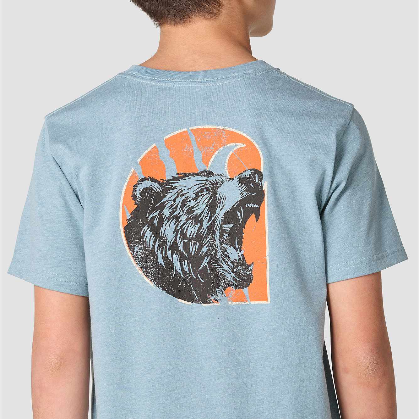 Boys' Short Sleeve Bear "C" Pocket-Tee (Toddler/Child/Youth)