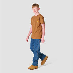 Boys' Short Sleeve Dog C Pocket T-Shirt (Child/Youth)
