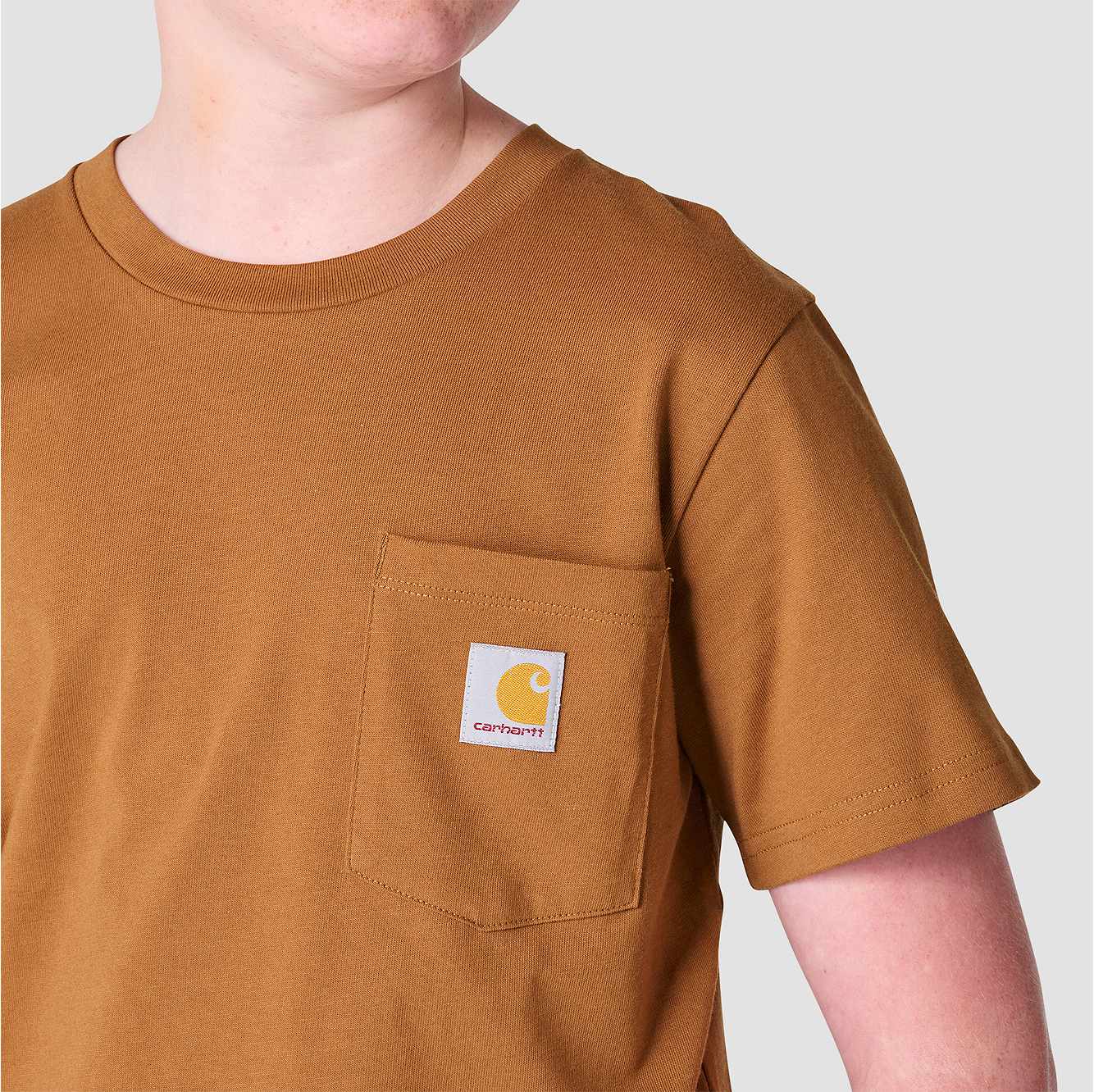 Boys' Short Sleeve Dog C Pocket T-Shirt (Child/Youth)