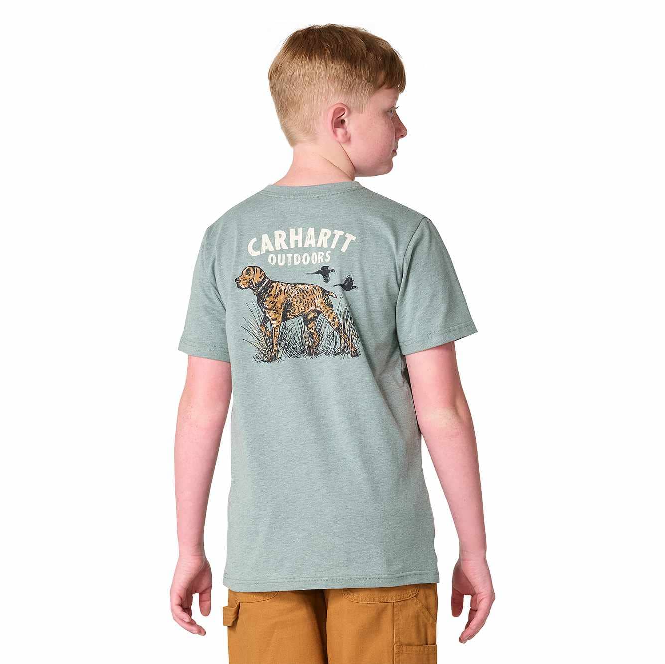Boys' Short Sleeve Pointer Pocket T-Shirt (Toddler/Child/Youth)