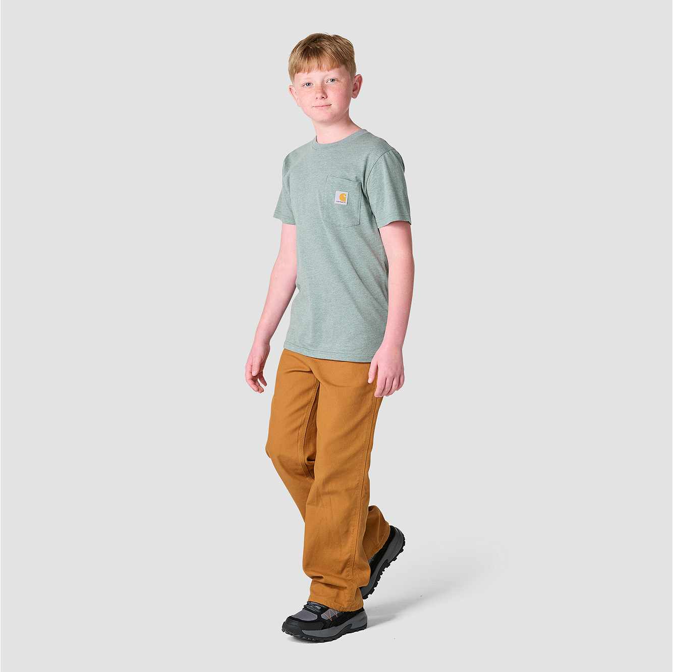 Boys' Short Sleeve Pointer Pocket T-Shirt (Toddler/Child/Youth)
