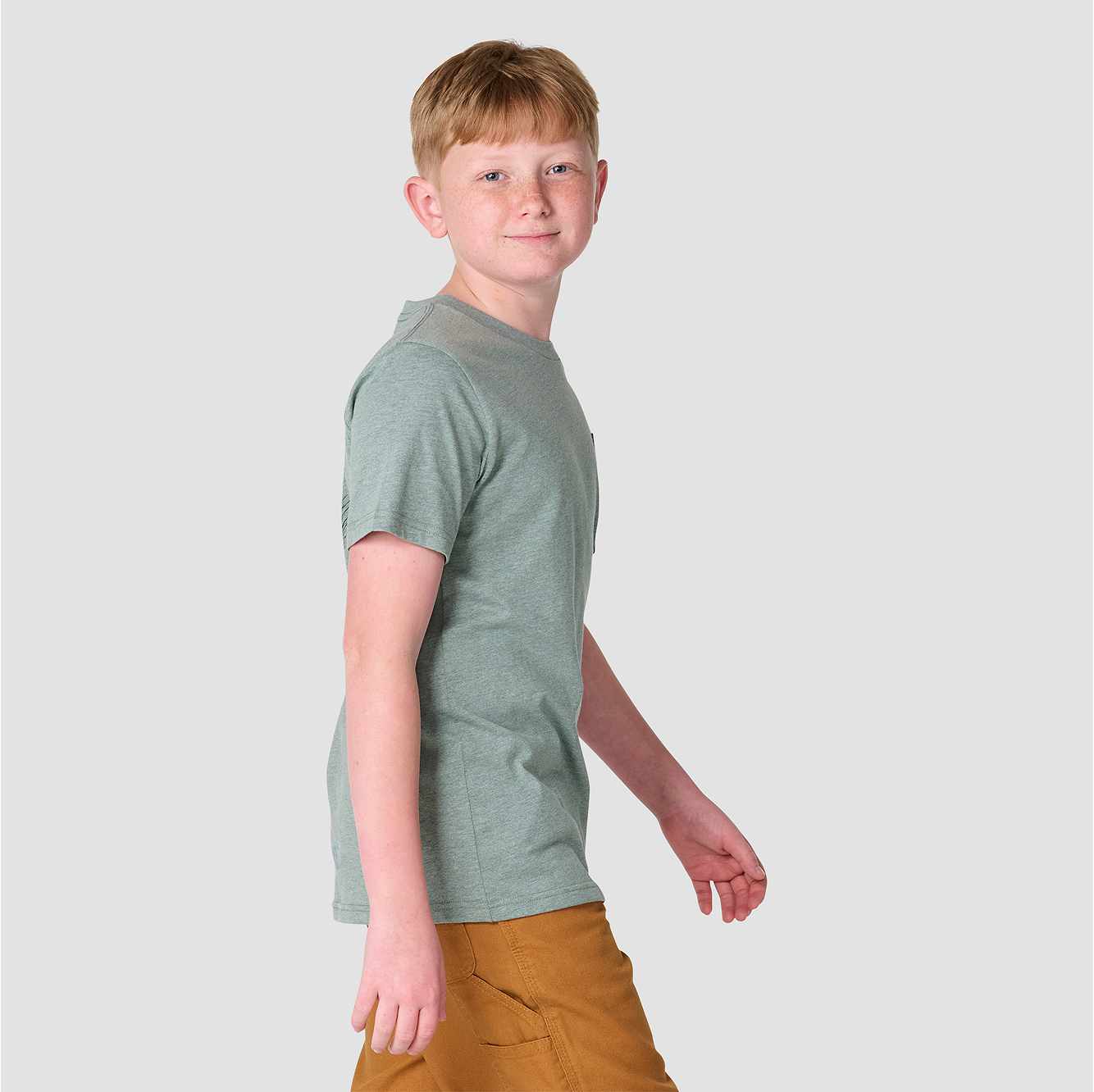 Boys' Short Sleeve Pointer Pocket T-Shirt (Toddler/Child/Youth)