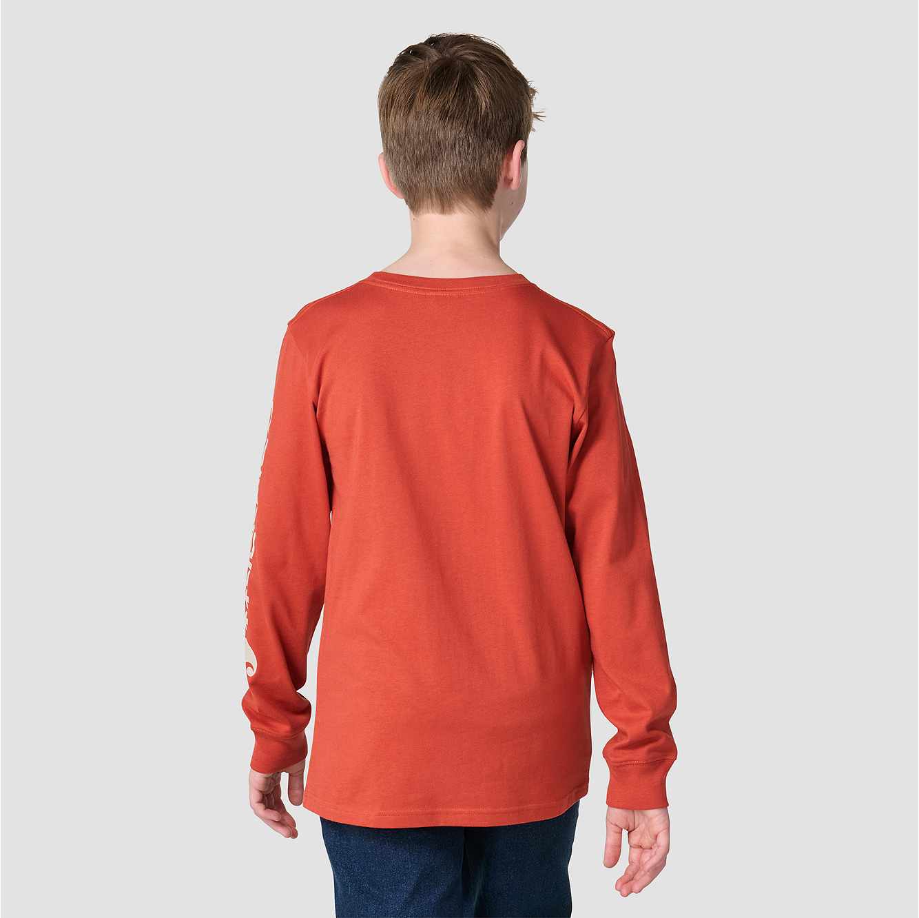 Boys' Long Sleeve Pocket Logo T-Shirt (Toddler/Child/Youth)