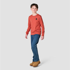 Boys' Long Sleeve Dog T-Shirt (Child)