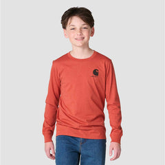 Boys' Long Sleeve Dog T-Shirt (Child)