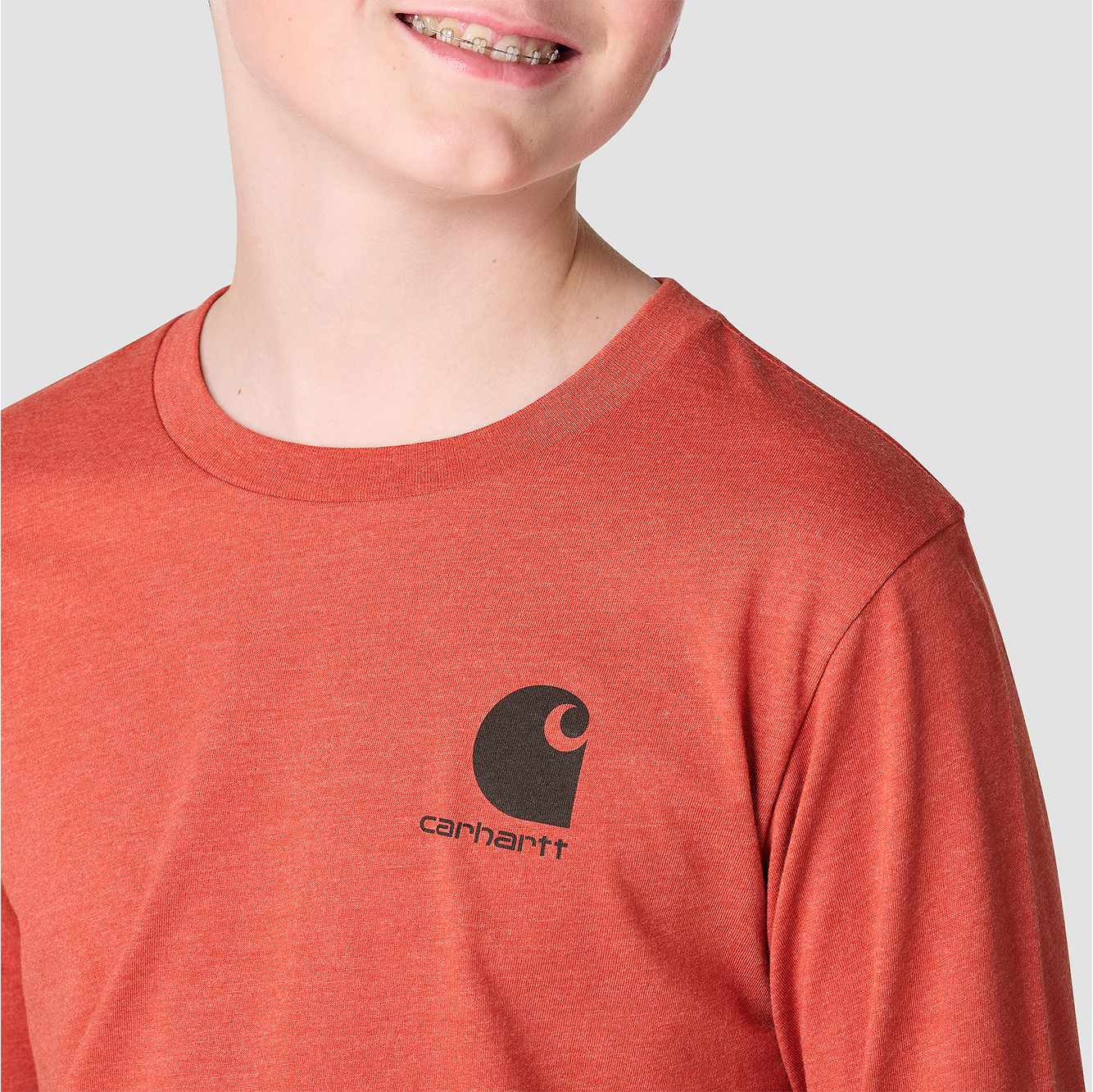 Boys' Long Sleeve Dog T-Shirt (Child)
