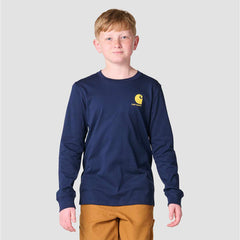 Boys' Long Sleeve Fish T-Shirt (Toddler/Child/Youth)