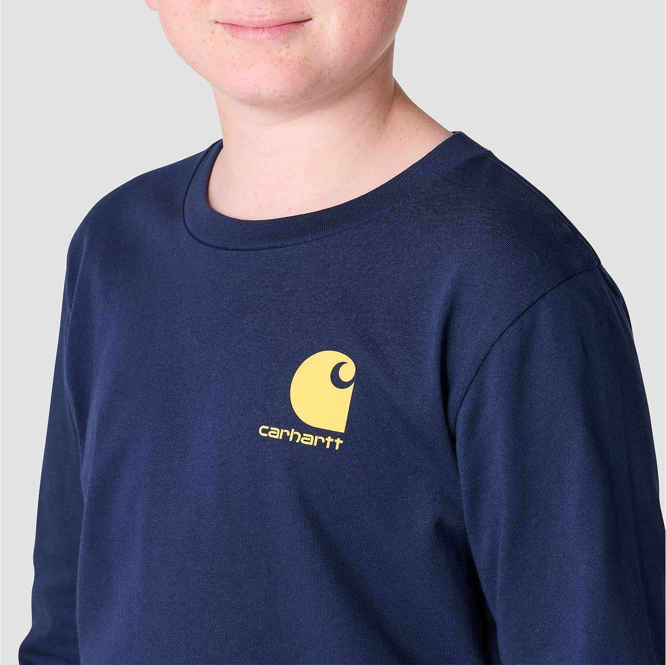 Boys' Long Sleeve Fish T-Shirt (Toddler/Child/Youth)
