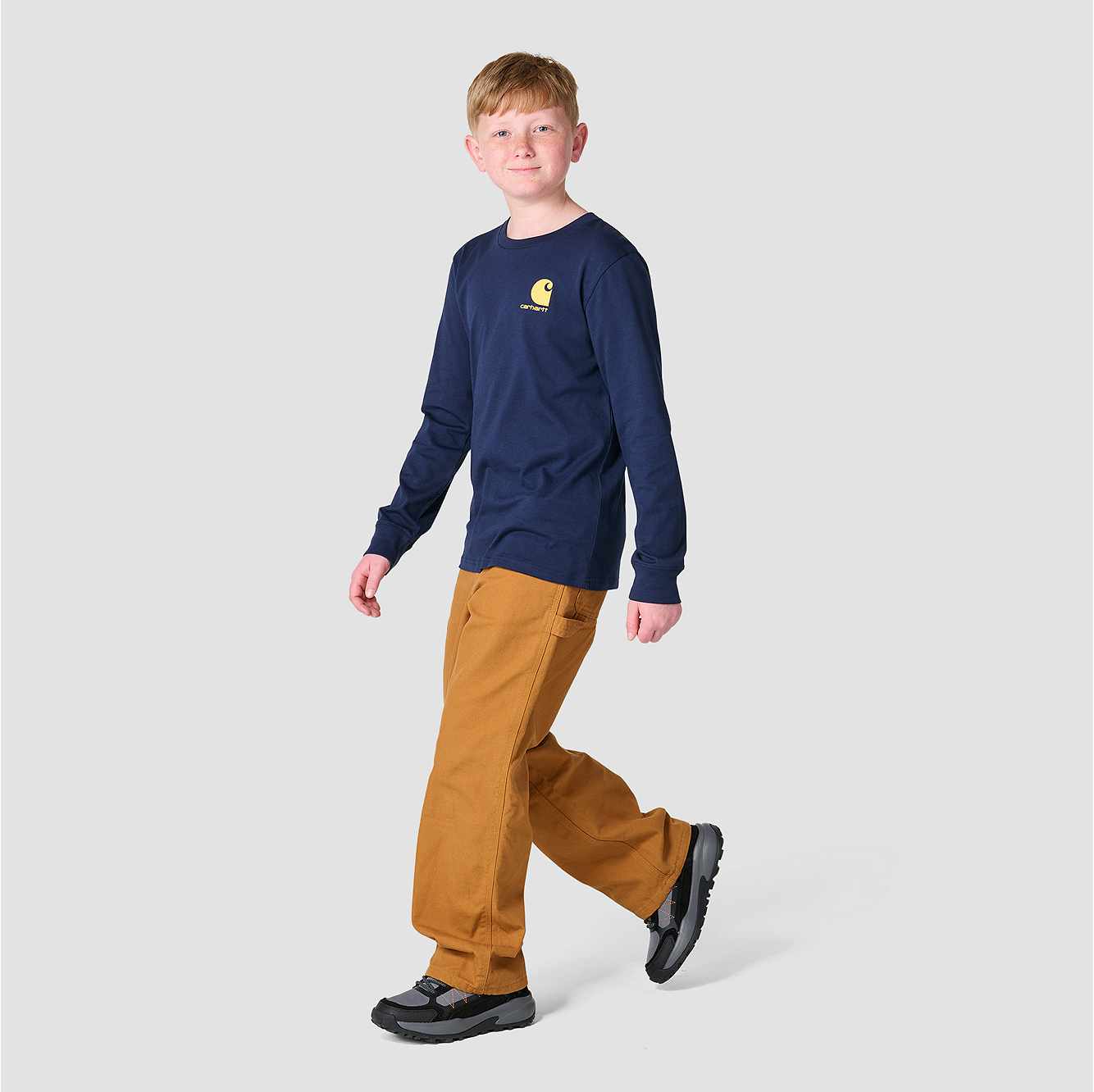 Boys' Long Sleeve Fish T-Shirt (Toddler/Child/Youth)