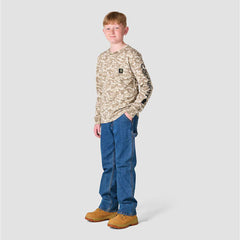 Boys' Long Sleeve Camo Pocket T-Shirt (Child/Youth)
