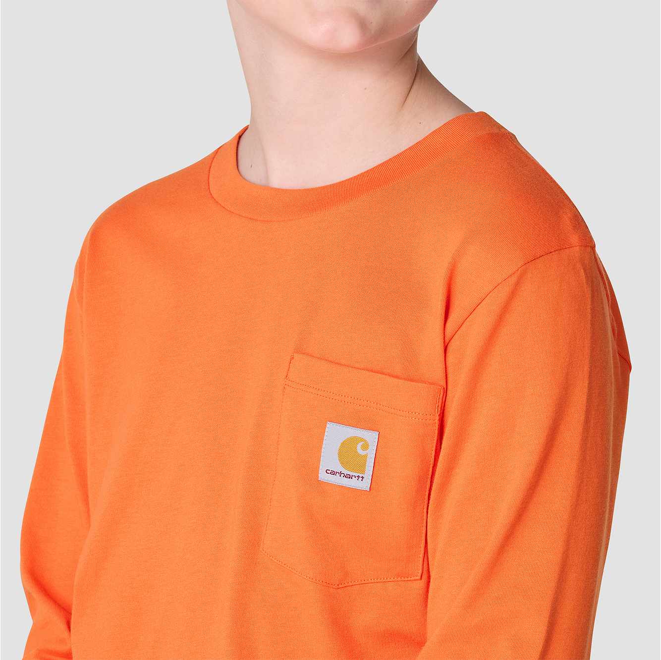 Boys' Long Sleeve Puppy Pocket T-Shirt (Toddler/Child/Youth)