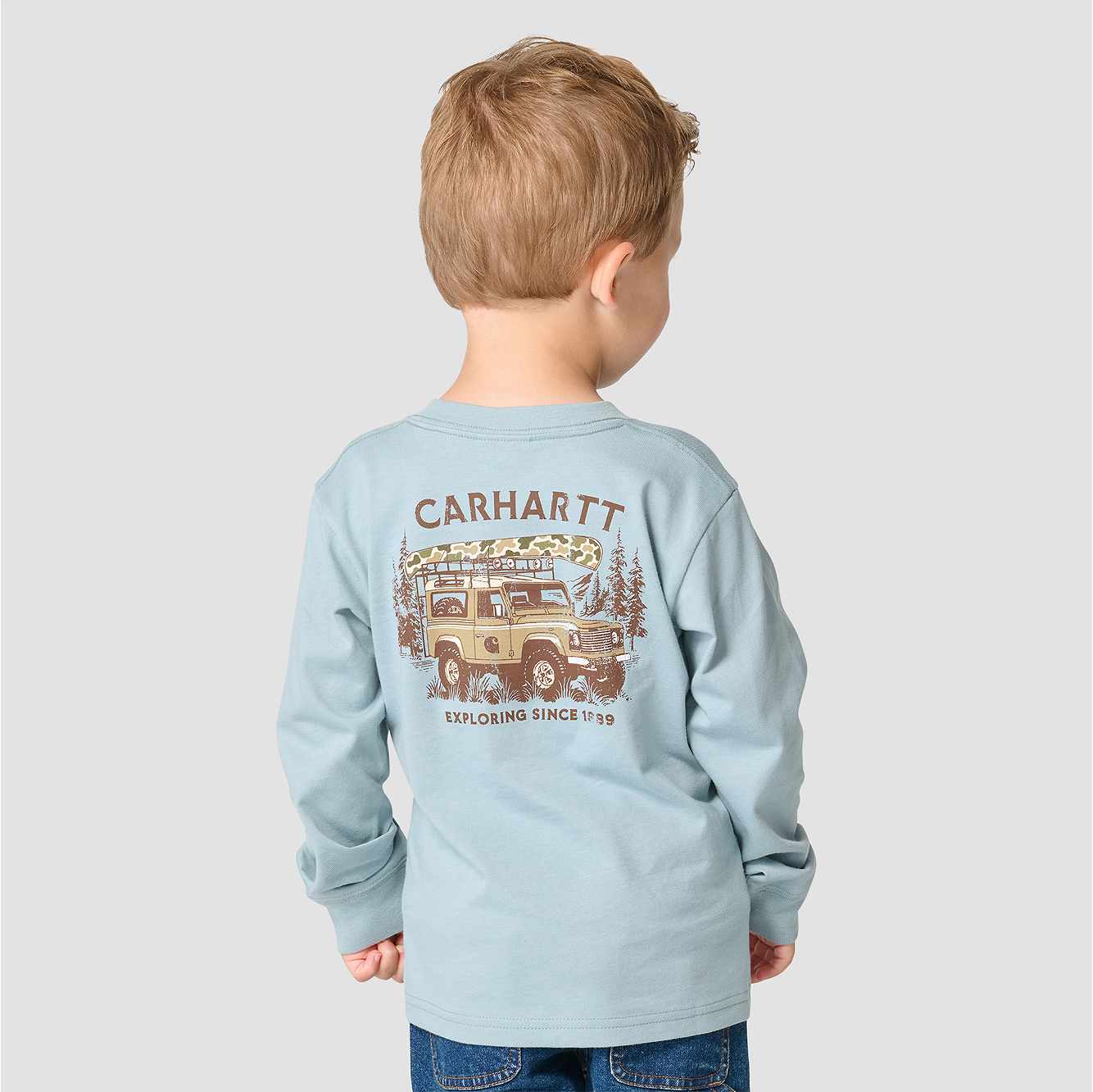 Boys' Long Sleeve Explorer T-Shirt (Toddler/Child/Youth)