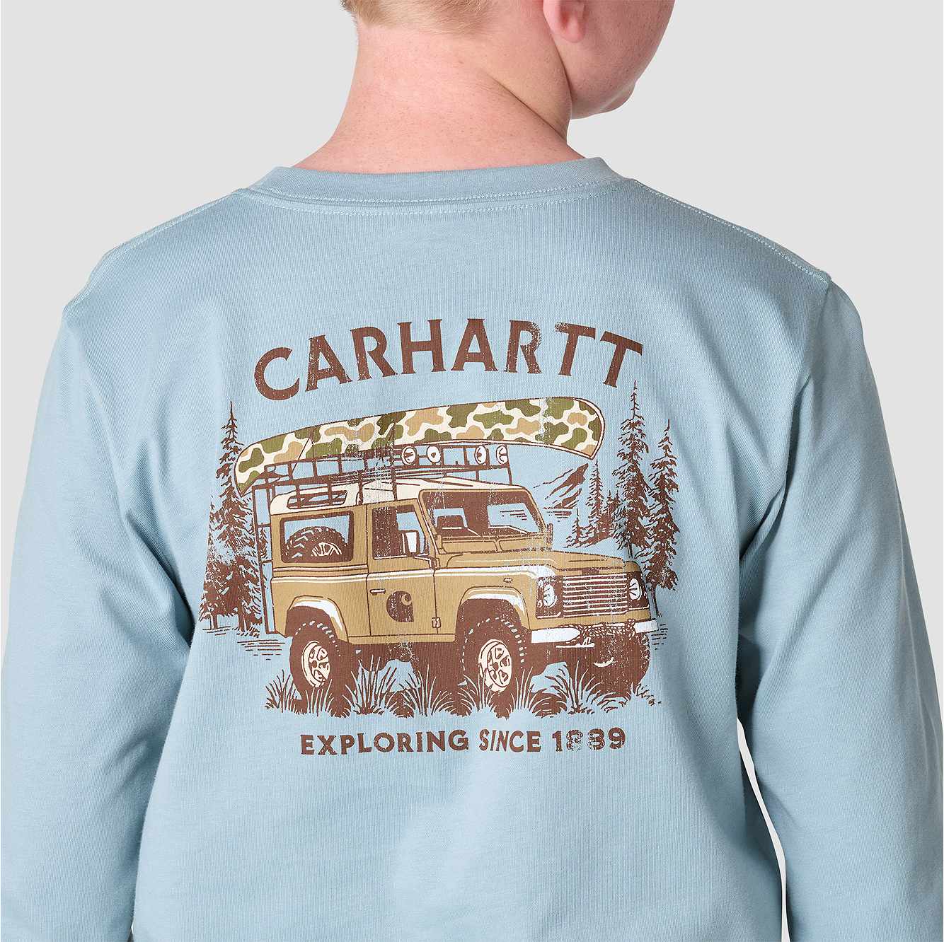 Boys' Long Sleeve Explorer T-Shirt (Toddler/Child/Youth)