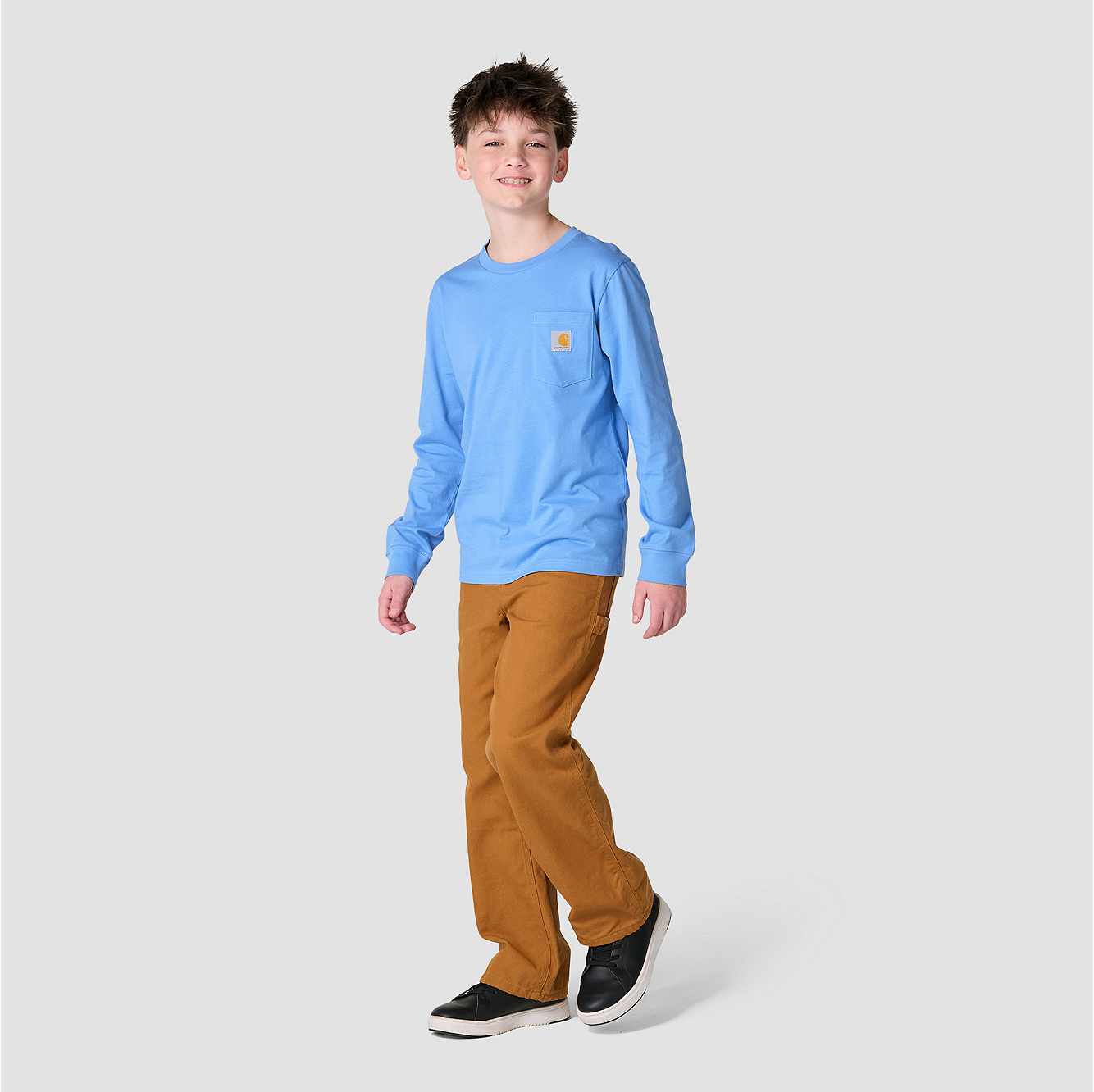 Boys' Long Sleeve Hunting Dog T-Shirt (Toddler/Child/Youth)