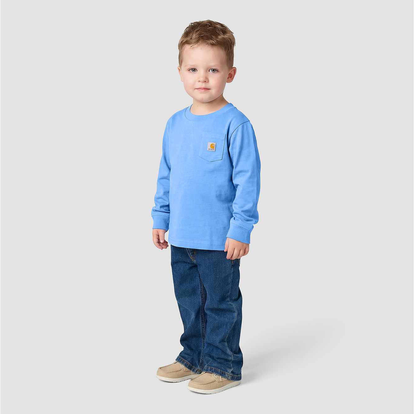 Boys' Long Sleeve Hunting Dog T-Shirt (Toddler/Child/Youth)