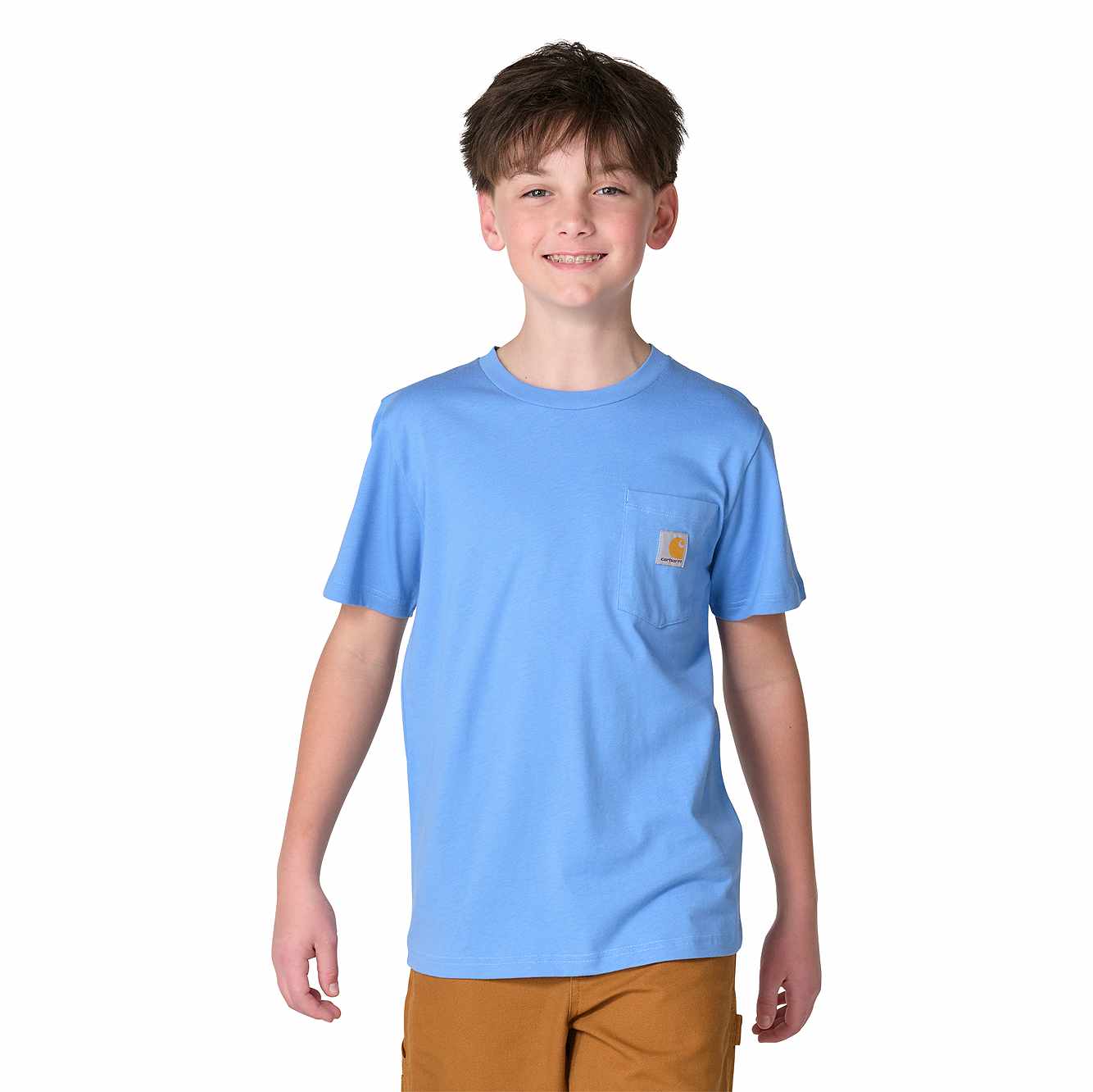 Boys' Short Sleeve Truck Pocket T-Shirt (Toddler/Child/Youth)