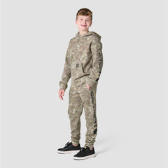 Boys' Long Sleeve Hooded Faded Camo Printed Sweatshirt (Child/Youth)