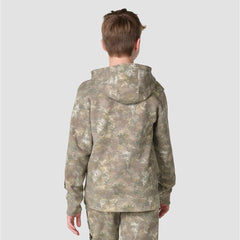 Boys' Long Sleeve Hooded Faded Camo Printed Sweatshirt (Child/Youth)