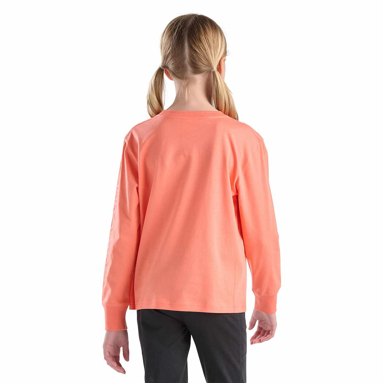 Girls' Long Sleeve Core Logo T-Shirt (Toddler/Child/Youth)
