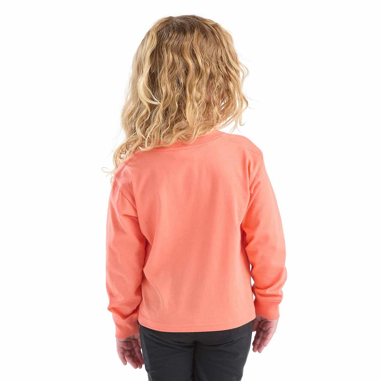 Girls' Long Sleeve Core Logo T-Shirt (Toddler/Child/Youth)