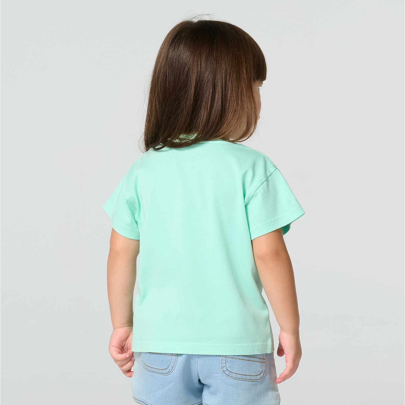 Girls' Short Sleeve Re-Engineered Garment Dye Pocket T-Shirt (Child/Toddler/Youth)