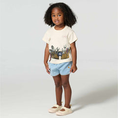 Girls' Short Sleeve Tool Belt Tee (Toddler)