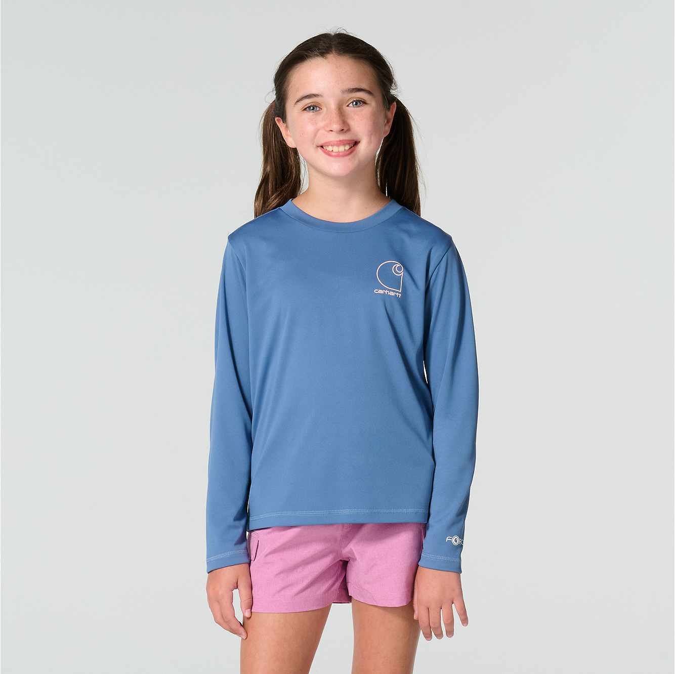 Girls' Long Sleeve Force Sun Defender™ T-Shirt (Child/Youth)