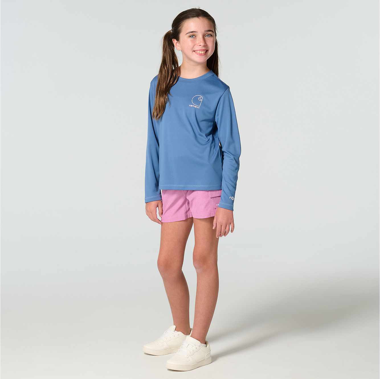 Girls' Long Sleeve Force Sun Defender™ T-Shirt (Child/Youth)