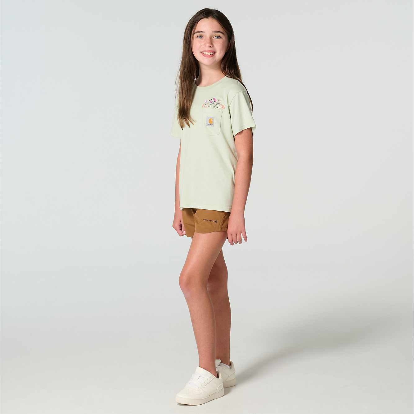 Girls' Short Sleeve Garden Pocket T-Shirt (Child/Toddler/Youth)