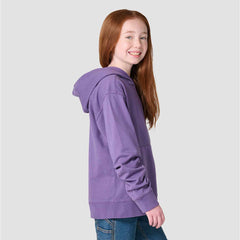 Girls' Long Sleeve Garment Dyed Hooded Sweatshirt (Child/Youth)
