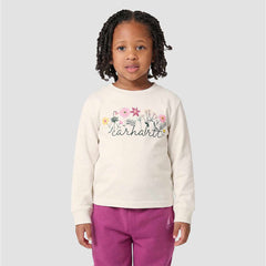 Girls' Long Sleeve Script T-Shirt (Toddler/Child)