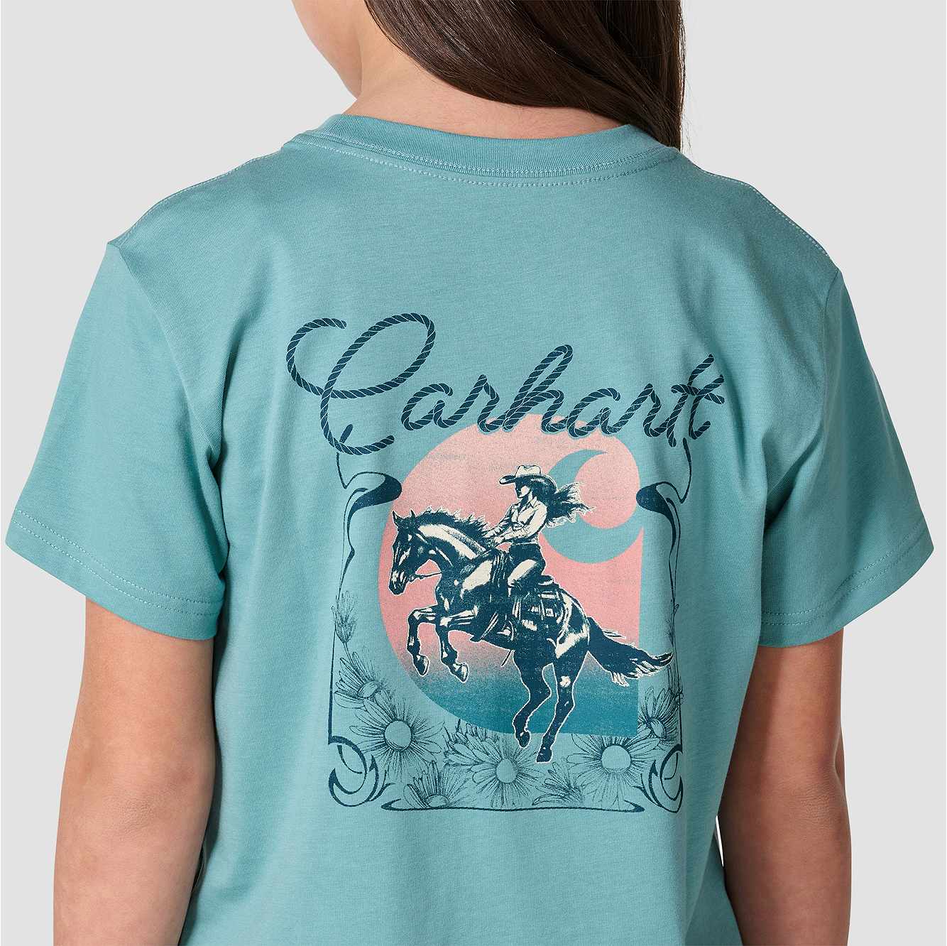 Girls' Short Sleeve Rodeo T-Shirt (Toddler/Child/Youth)