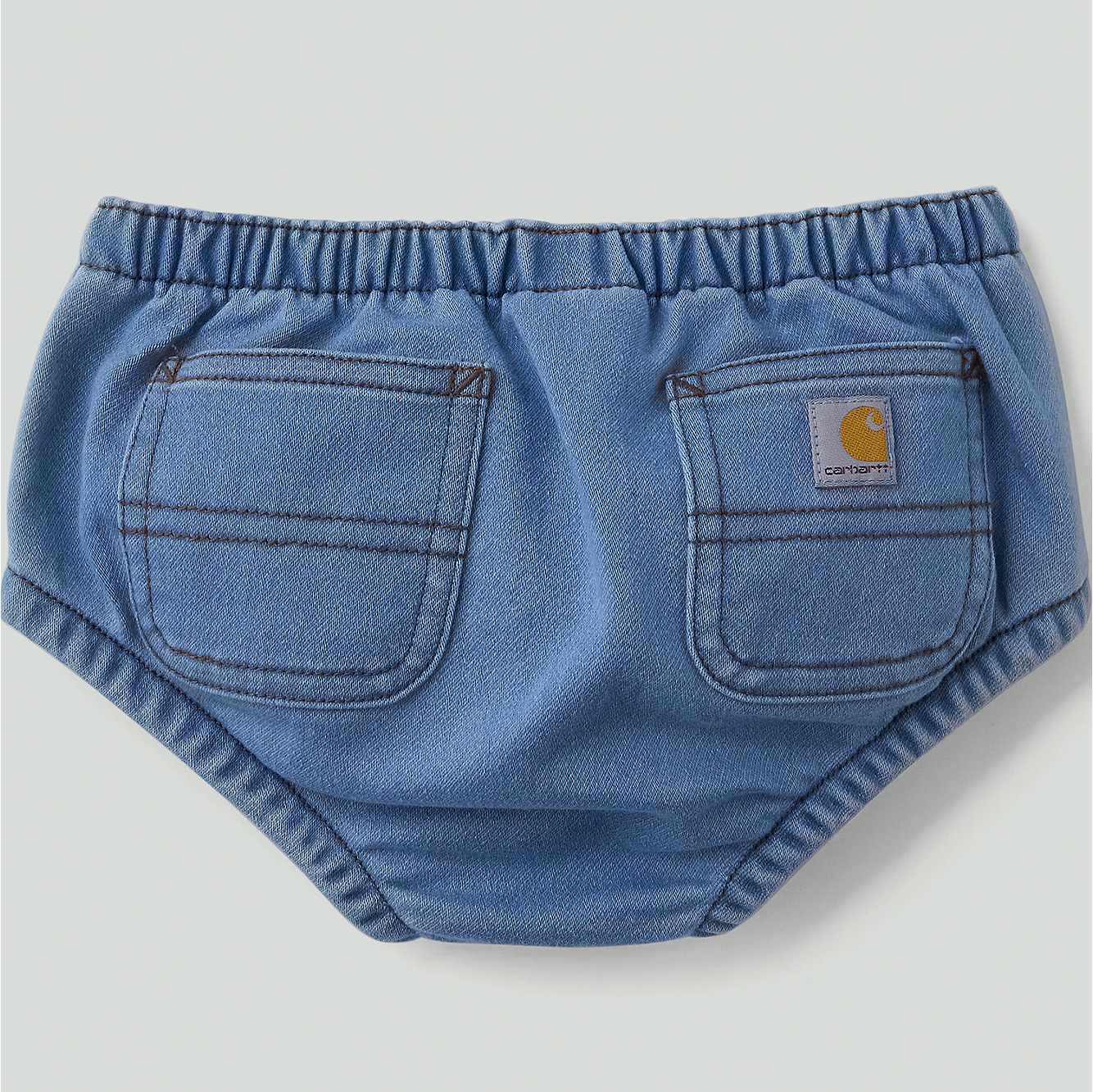 Kids' Elastic Waistband Rugged Flex™ Denim Diaper Cover (Baby)