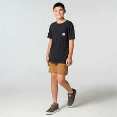 Boys' Elastic Waistband Rugged Flex™ Ripstop Cargo Work Short (Youth)