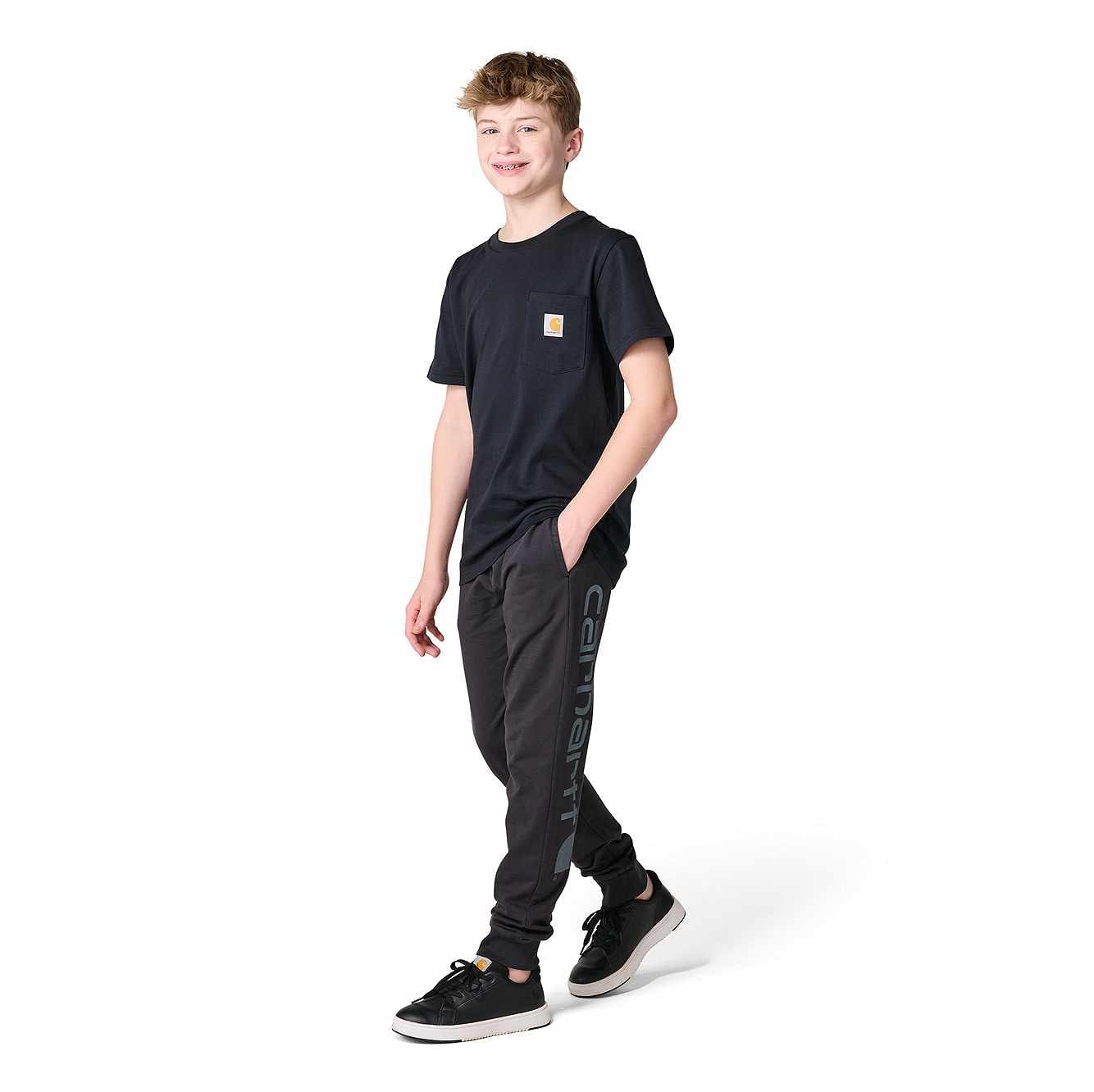 Boys' Elastic Waistband French Terry Garment Dyed Sweatpant (Youth)