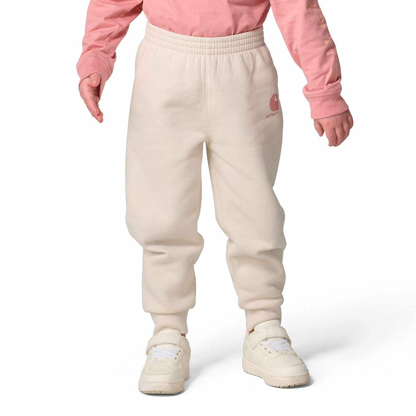 Girls' Elastic Waistband Logo Sweatpant (Baby/Toddler)