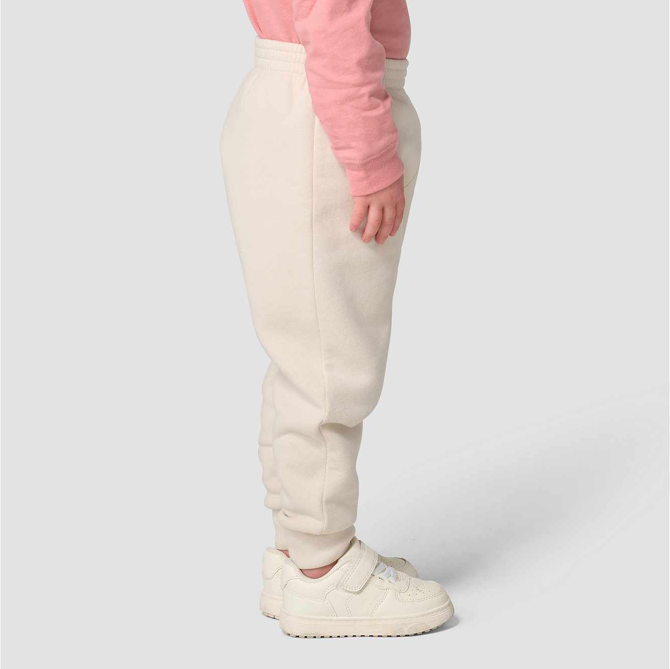 Girls' Elastic Waistband Logo Sweatpant (Baby/Toddler)