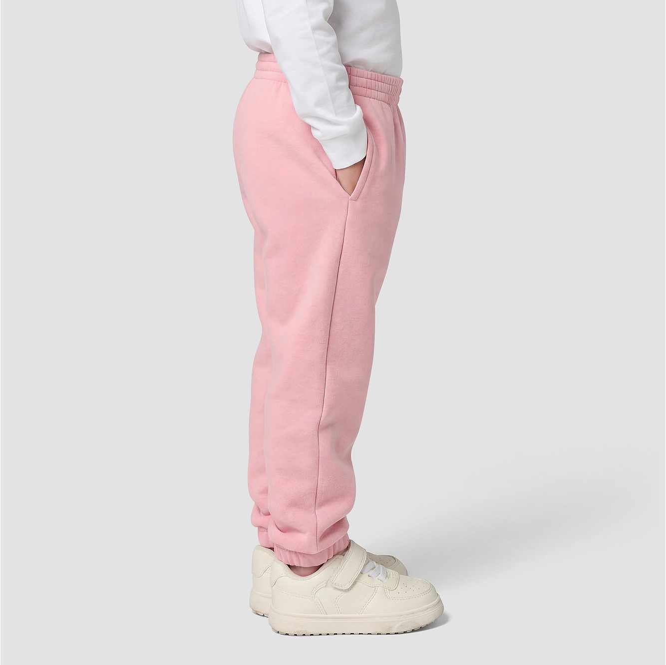 Girls' Elastic Waistband Logo Sweatpant (Baby/Toddler)