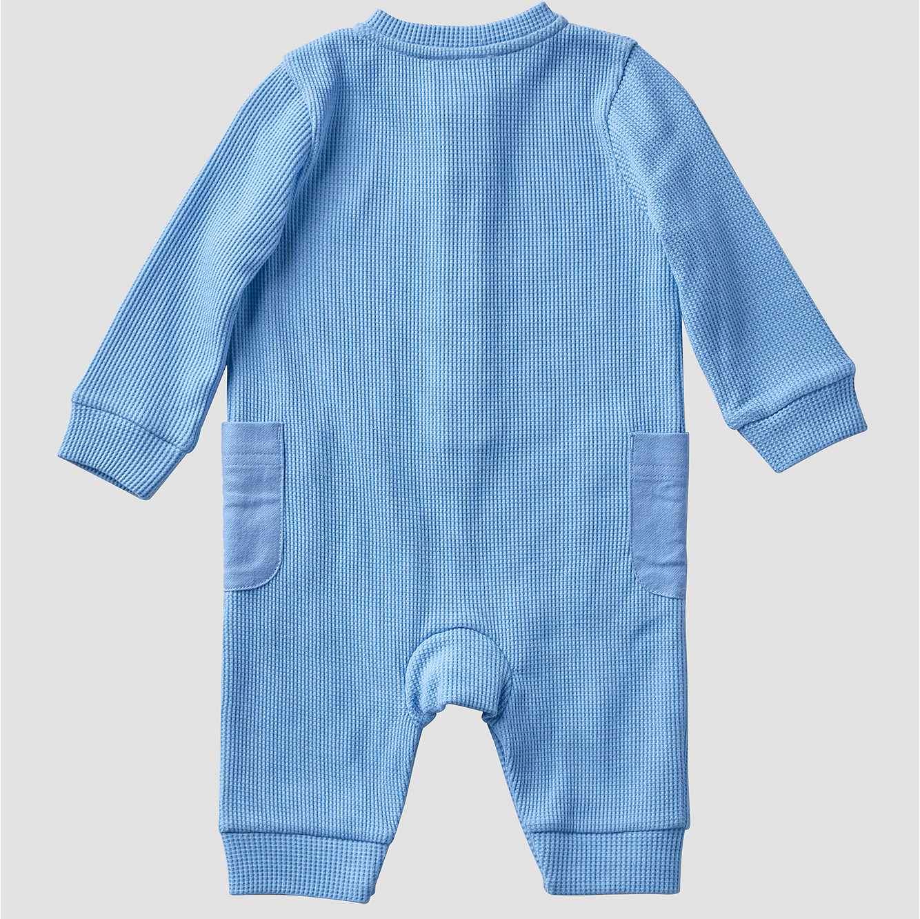 Kids' Long Sleeve Thermal Henley Coverall (Baby)
