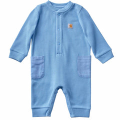 Kids' Long Sleeve Thermal Henley Coverall (Baby)