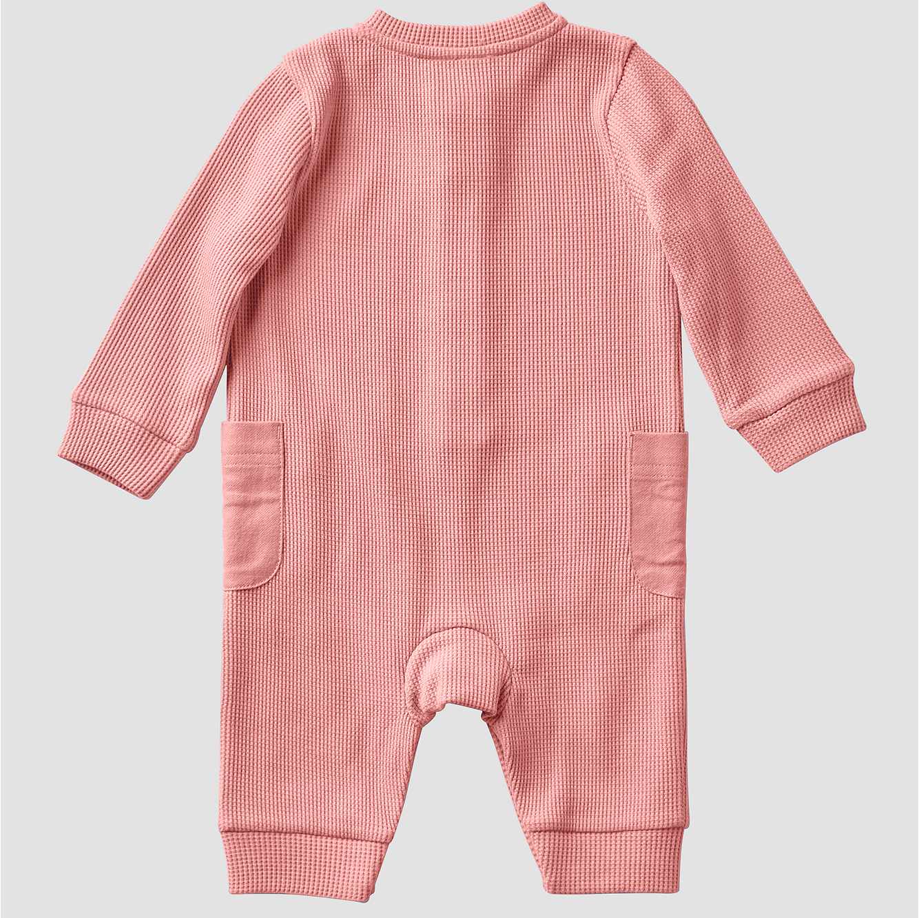 Kids' Long Sleeve Thermal Henley Coverall (Baby)