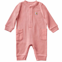 Kids' Long Sleeve Thermal Henley Coverall (Baby)