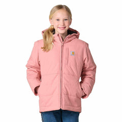 Girls' Long Sleeve Full-Zip Montana Insulated Hooded Jacket (Youth)