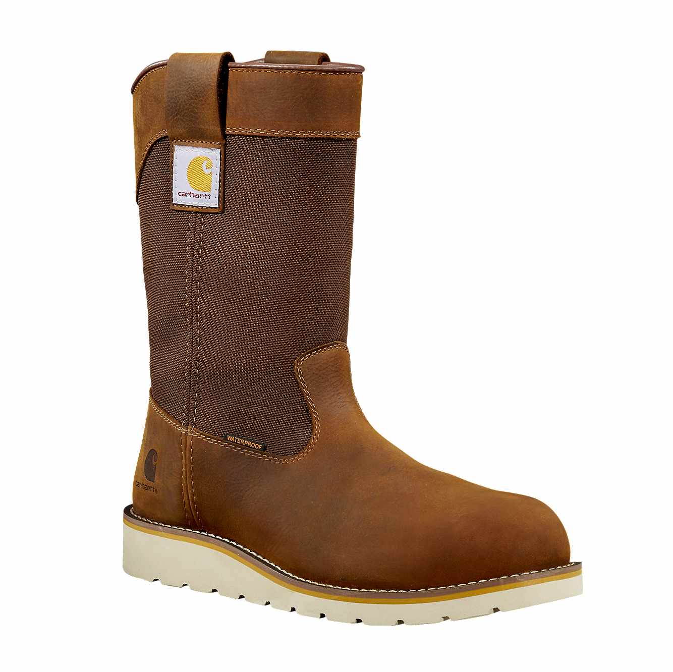 Waterproof 10" Soft Toe Wellington Wedge Boot