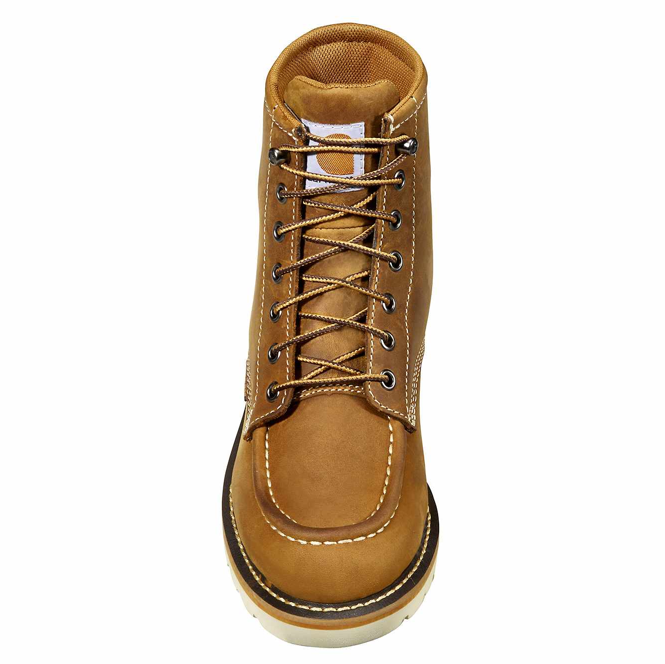 Women's Waterproof 6" Moc Steel Toe Wedge Work Boot