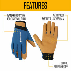 Women's Durable Water Repellent High Dexterity Glove