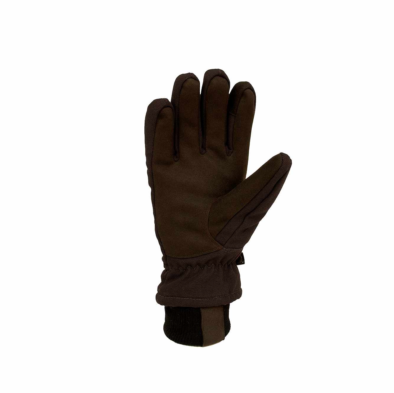 Insulated Duck/Synthetic Leather Knit Cuff Glove